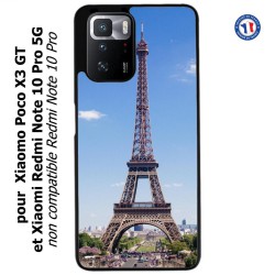 Coque pour Xiaomi Redmi Note 10 PRO 5G Tour Eiffel Paris France