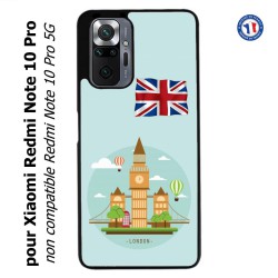 Coque pour Xiaomi Redmi Note 10 PRO Monuments Londres - Big Ben