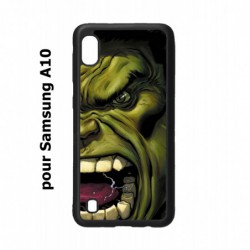 Coque noire pour Samsung Galaxy A10 Monstre Vert Hulk Hurlant