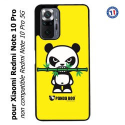 Coque pour Xiaomi Redmi Note 10 PRO PANDA BOO© Bamboo à pleine dents - coque humour