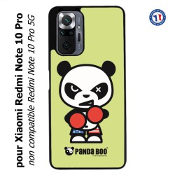 Coque pour Xiaomi Redmi Note 10 PRO PANDA BOO© Boxeur - coque humour