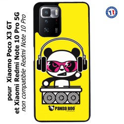 Coque pour Xiaomi Poco X3 GT PANDA BOO© DJ music - coque humour