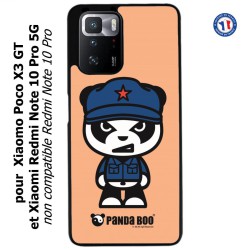 Coque pour Xiaomi Redmi Note 10 PRO 5G PANDA BOO© Mao Panda communiste - coque humour
