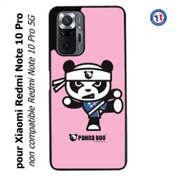 Coque pour Xiaomi Redmi Note 10 PRO PANDA BOO© Ninja Kung Fu Samouraï - coque humour