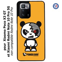 Coque pour Xiaomi Redmi Note 10 PRO 5G PANDA BOO© Terminator Robot - coque humour