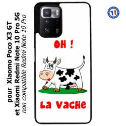 Coque pour Xiaomi Poco X3 GT Oh la vache - coque humoristique