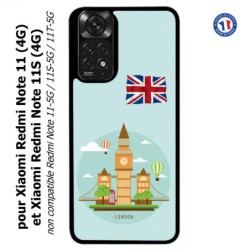 Coque pour Xiaomi Redmi Note 11 (4G) et Note 11S (4G) Monuments Londres - Big Ben