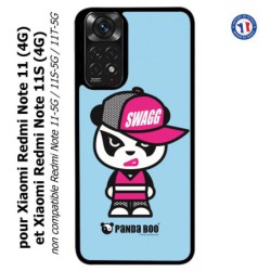 Coque pour Xiaomi Redmi Note 11 (4G) et Note 11S (4G) PANDA BOO© Miss Panda SWAG - coque humour