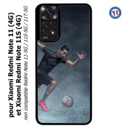 Coque pour Xiaomi Redmi Note 11 (4G) et Note 11S (4G) Cristiano Ronaldo club foot Turin Football course ballon