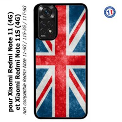 Coque pour Xiaomi Redmi Note 11 (4G) et Note 11S (4G) Drapeau Royaume uni - United Kingdom Flag