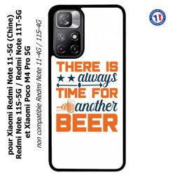 Coque pour Xiaomi Poco M4 Pro 5G Always time for another Beer Humour Bière
