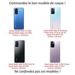 Coque pour Xiaomi Poco M4 Pro 5G Friends are the family you choose - citation amis famille - coque noire TPU souple