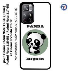 Coque pour Xiaomi Poco M4 Pro 5G Panda tout mignon