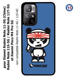 Coque pour Xiaomi Poco M4 Pro 5G PANDA BOO© Banzaï Samouraï japonais - coque humour