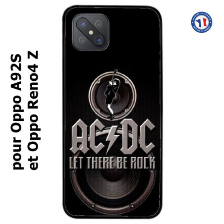 Coque pour Oppo Reno4 Z groupe rock AC/DC musique rock ACDC