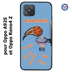 Coque pour Oppo A92S fan Basket