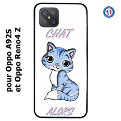 Coque pour Oppo A92S Chat alors