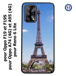Coque pour Oppo F19 et F19S Tour Eiffel Paris France