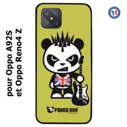 Coque pour Oppo A92S PANDA BOO© Punk Musique Guitare - coque humour