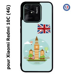 Coque pour Xiaomi Redmi 10C (4G) Monuments Londres - Big Ben