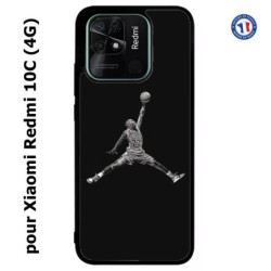 Coque pour Xiaomi Redmi 10C (4G) Michael Jordan 23 shoot Chicago Bulls Basket