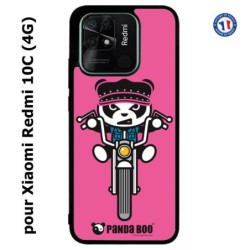 Coque pour Xiaomi Redmi 10C (4G) PANDA BOO© Moto Biker - coque humour