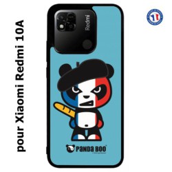 Coque pour Xiaomi Redmi 10A PANDA BOO© Français béret baguette - coque humour