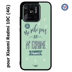 Coque pour Xiaomi Redmi 10C (4G) ProseCafé© coque Humour : Je ne râle pas Je m'exprime