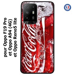 Coque pour Oppo A94 (4G) Coca-Cola Rouge Original