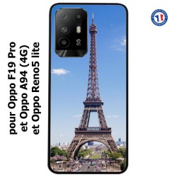 Coque pour Oppo Reno5 Lite Tour Eiffel Paris France
