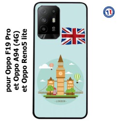 Coque pour Oppo A94 (4G) Monuments Londres - Big Ben