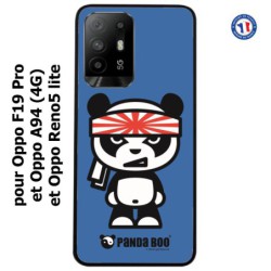 Coque pour Oppo F19 Pro PANDA BOO© Banzaï Samouraï japonais - coque humour