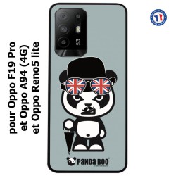 Coque pour Oppo A94 (4G) PANDA BOO© So British  - coque humour
