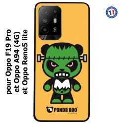 Coque pour Oppo A94 (4G) PANDA BOO© Frankenstein monstre - coque humour