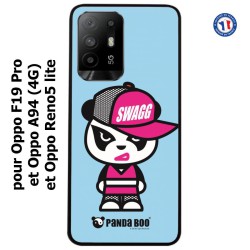 Coque pour Oppo A94 (4G) PANDA BOO© Miss Panda SWAG - coque humour