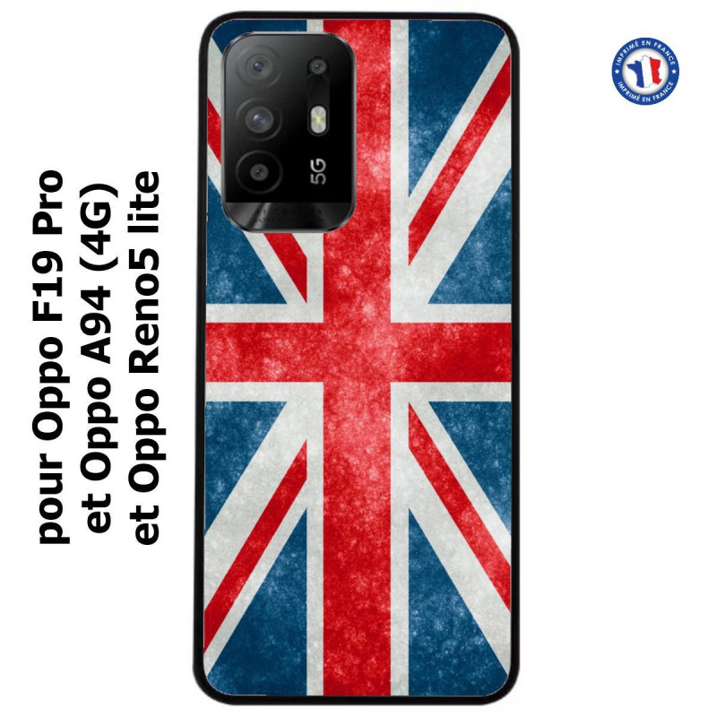 Coque pour Oppo A94 (4G) Drapeau Royaume uni - United Kingdom Flag