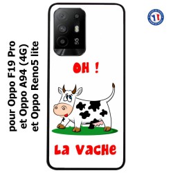 Coque pour Oppo Reno5 Lite Oh la vache - coque humoristique