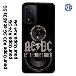Coque pour Oppo A93 5G et Oppo A93s 5G groupe rock AC/DC musique rock ACDC