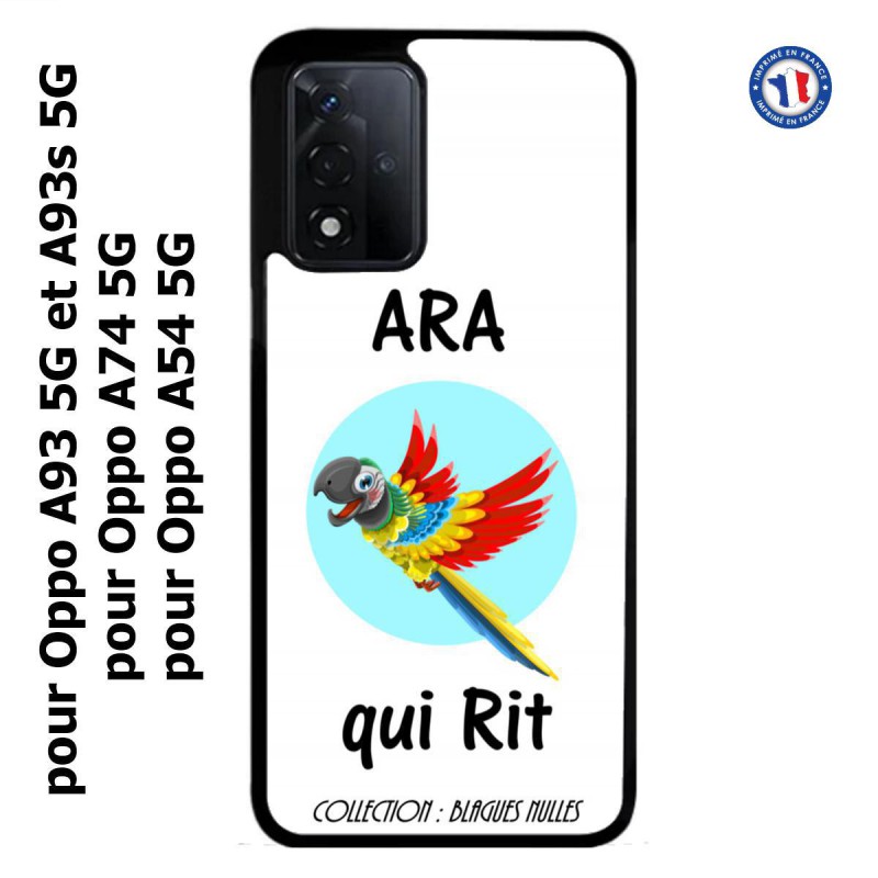 Coque pour Oppo A93 5G et Oppo A93s 5G Ara qui rit (blagues nulles)