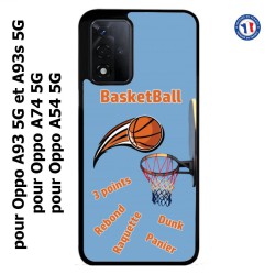 Coque pour Oppo A54 5G fan Basket