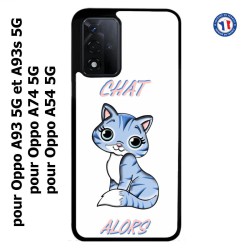 Coque pour Oppo A93 5G et Oppo A93s 5G Chat alors