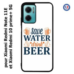 Coque pour Xiaomi Redmi Note 11E Save Water Drink Beer Humour Bière