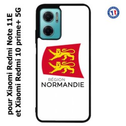 Coque pour Xiaomi Redmi 10 Prime PLUS 5G Logo Normandie - Écusson Normandie - 2 léopards