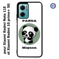 Coque pour Xiaomi Redmi Note 11E Panda tout mignon