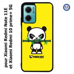 Coque pour Xiaomi Redmi Note 11E PANDA BOO© Bamboo à pleine dents - coque humour