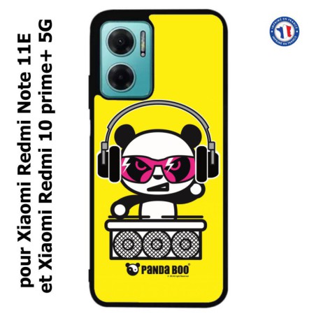 Coque pour Xiaomi Redmi Note 11E PANDA BOO© DJ music - coque humour