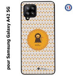 Coque pour Samsung Galaxy A42 5G Petits Grains - Le lion fait ROOARrrr