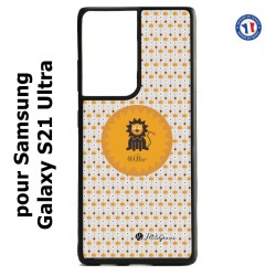 Coque pour Samsung Galaxy S21 Ultra Petits Grains - Le lion fait ROOARrrr