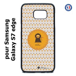 Coque pour Samsung Galaxy S7 Edge Petits Grains - Le lion fait ROOARrrr