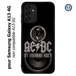 Coque pour Samsung Galaxy A13 4G et A13 4G lite groupe rock AC/DC musique rock ACDC